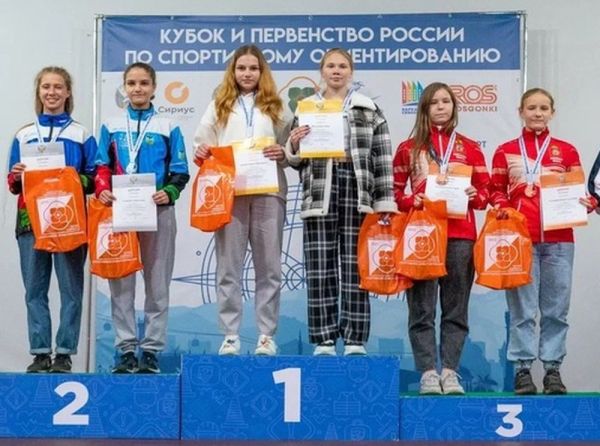 Орловские спортсменки завоевали золото первенства России по спортивному ориентированию