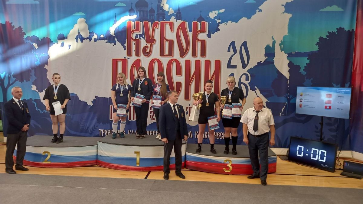 Орловские спортсменки триумфально выступили на Кубке России по пауэрлифтингу