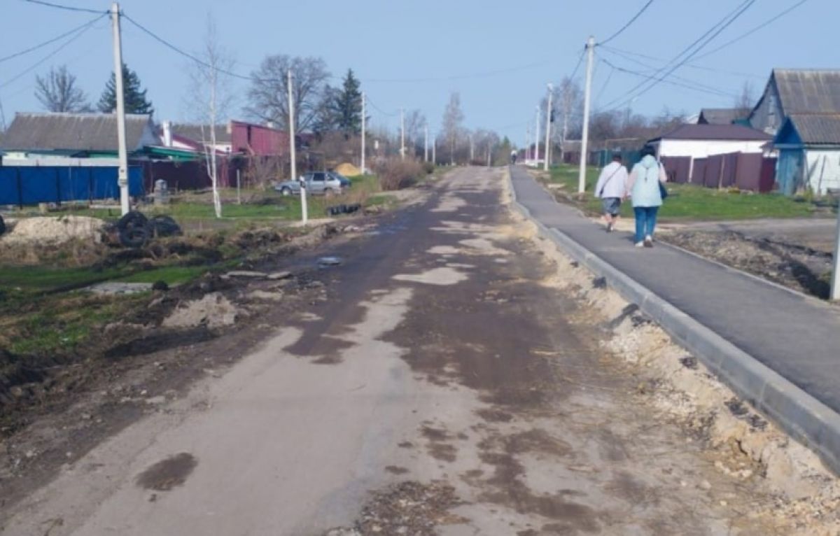 На улице Чапаева в Нарышкино появится новое дорожное покрытие