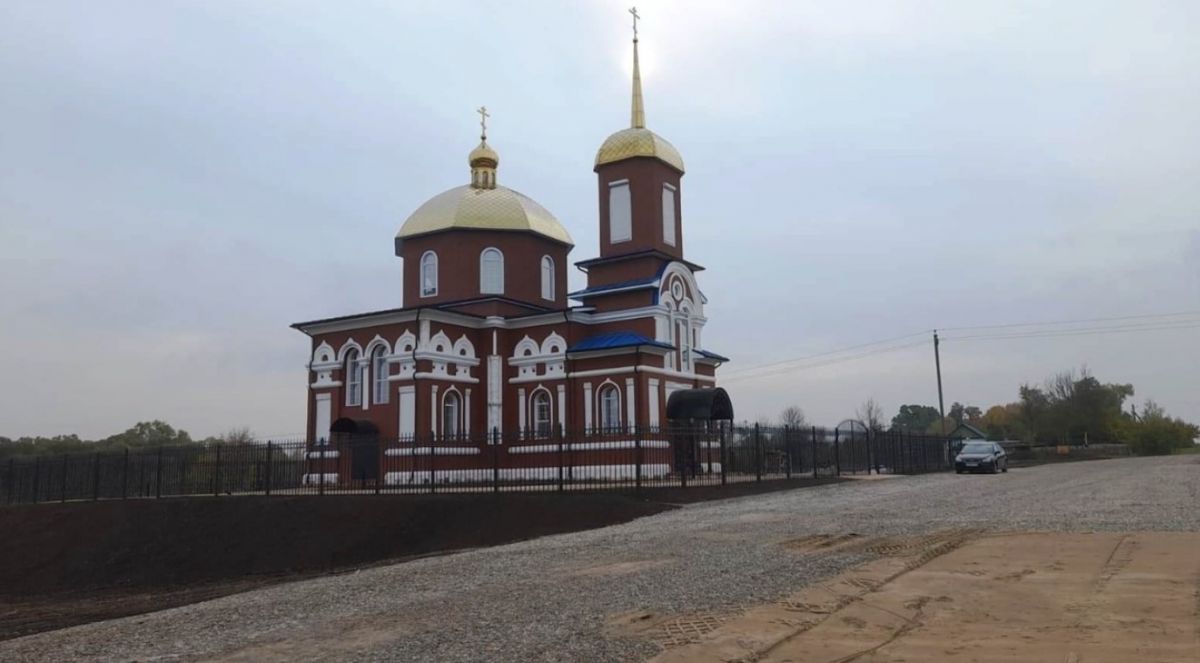 В селе Ливенского района восстановили храм, основанный более 250 лет назад