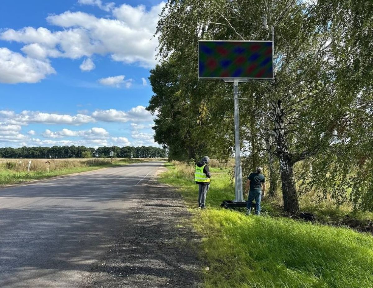 В Мценском районе устанавливают автоматические весы для контроля фур