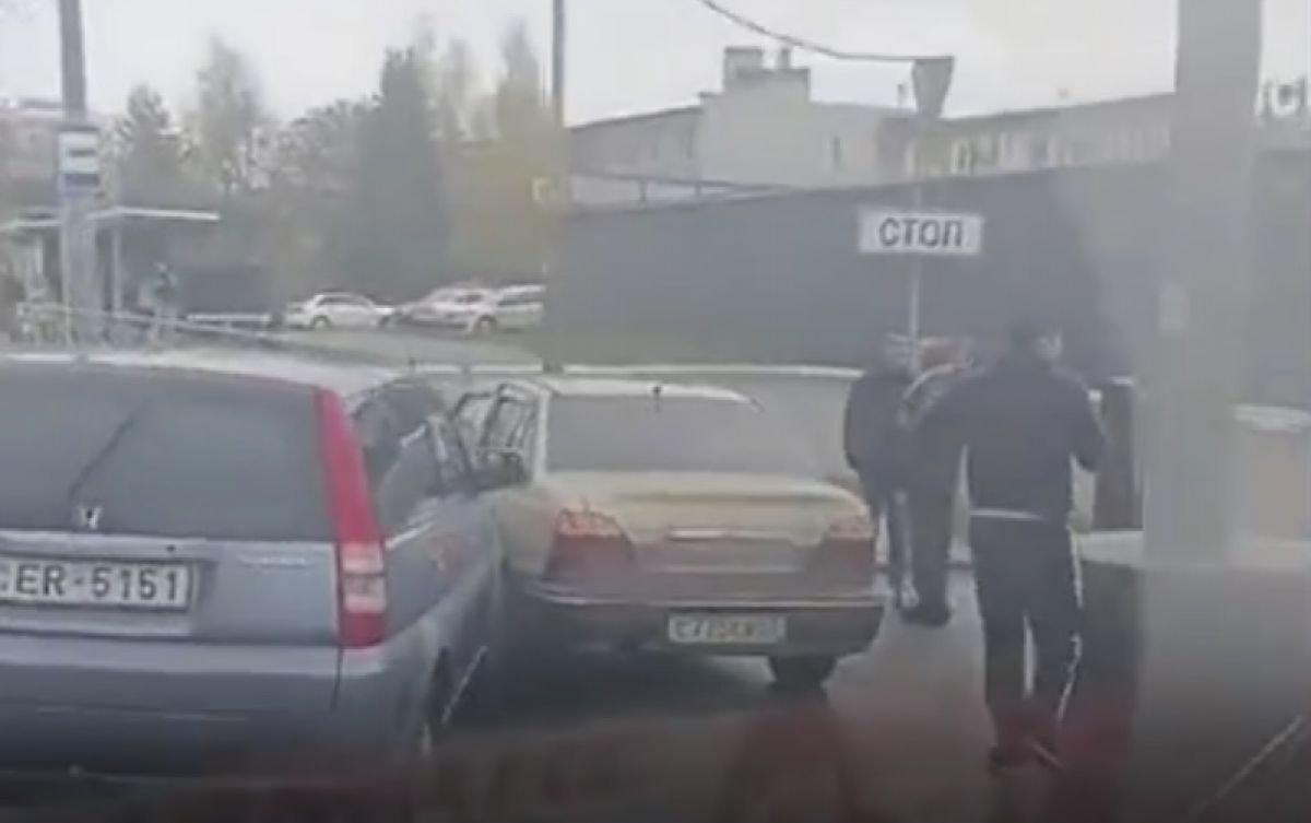 Скриншот с видео очевидцев