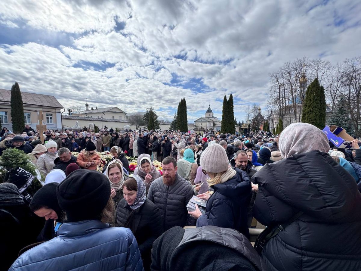 На могиле Илия прошла панихида: фото