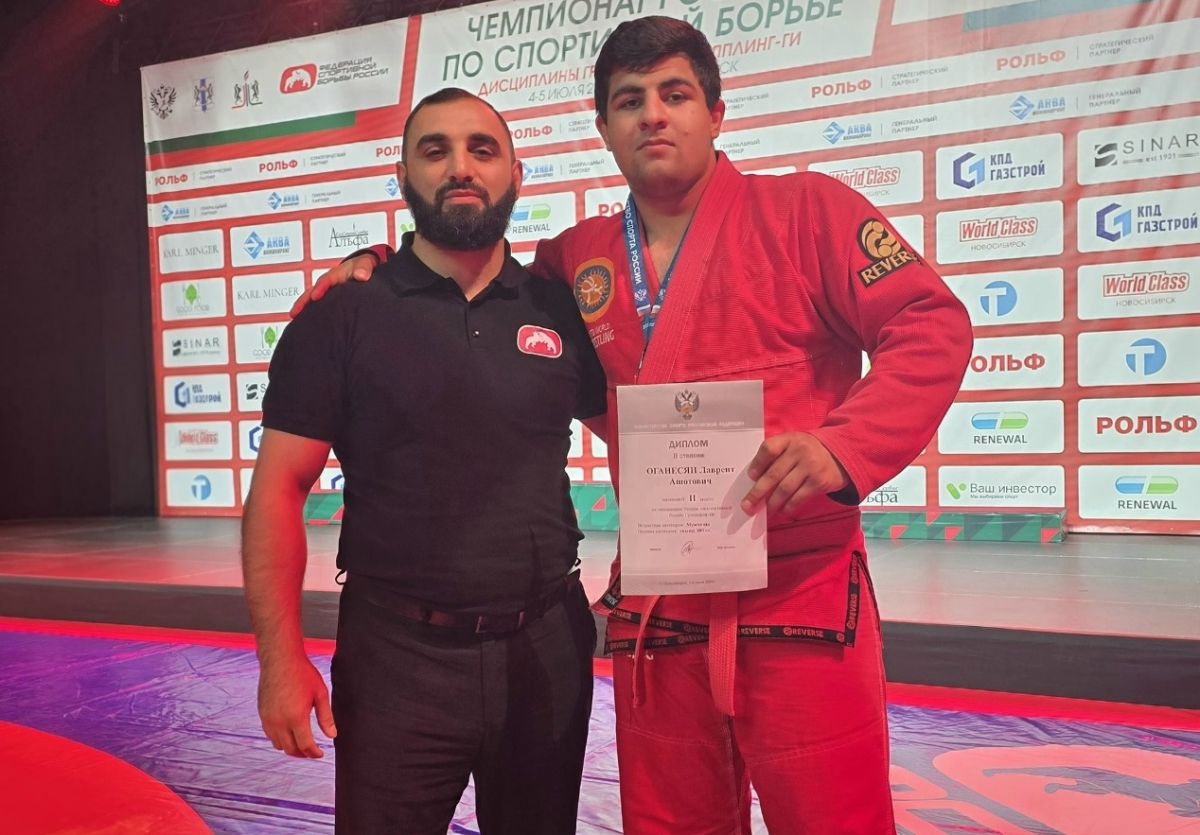 Орловец Оганесян пробился на чемпионат мира по грэпплингу