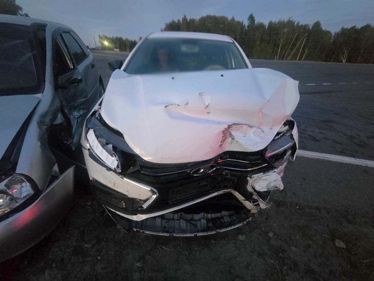 Женщину госпитализировали после аварии в окрестностях Нарышкино