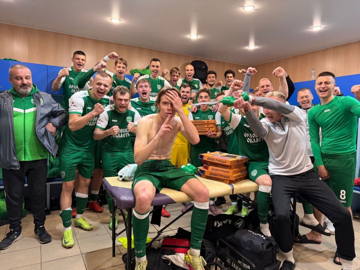 После первого матча «Орел» занимает 3-ю строчку в своей группе