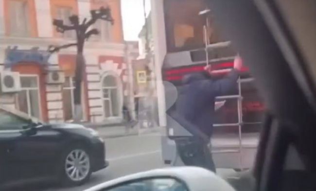 Фото: кадр видеозаписи