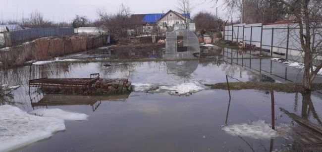 В Рязани затопило улицу в Дягилево