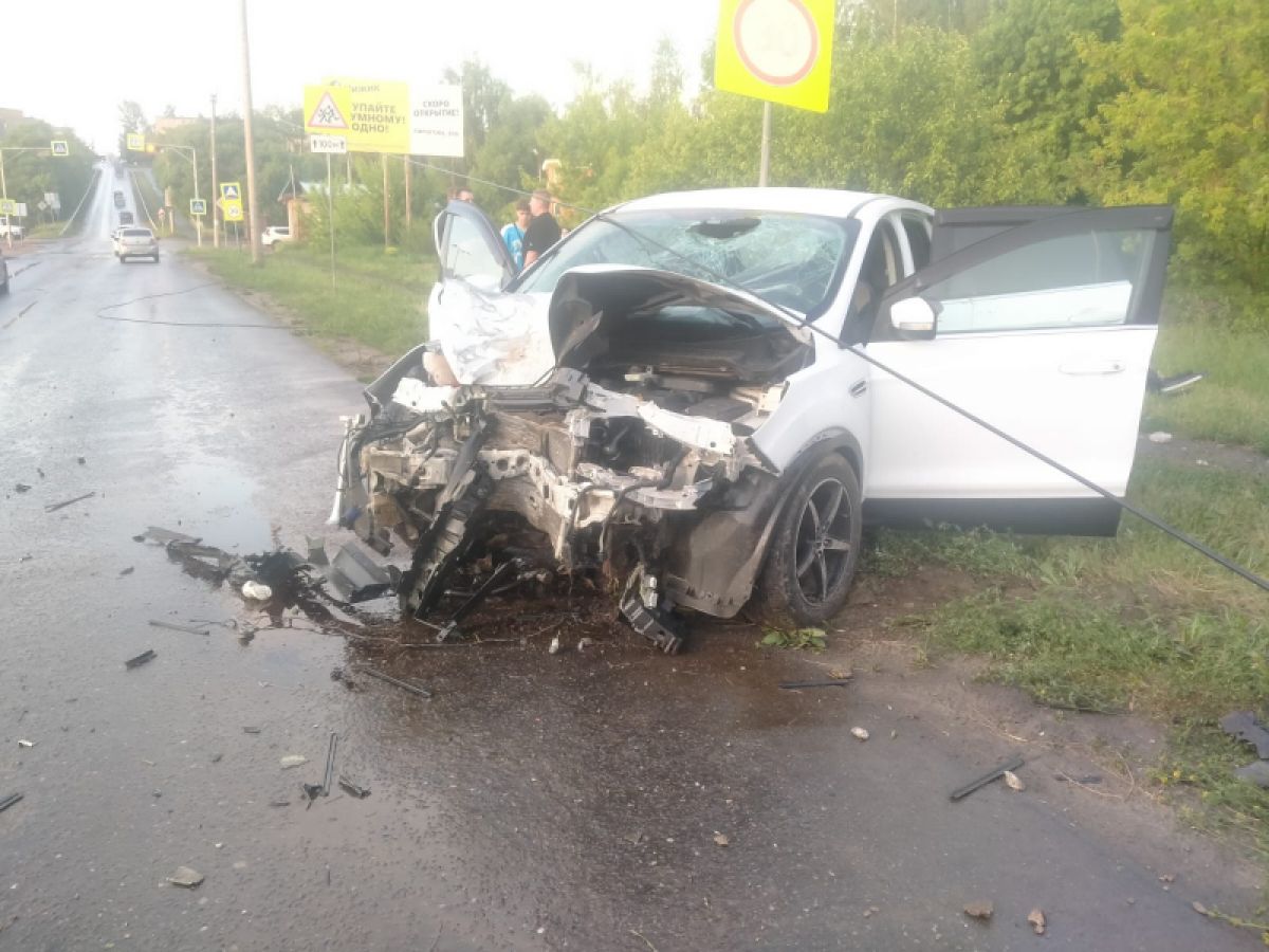 В Рязанской области подростки получили травмы в ДТП