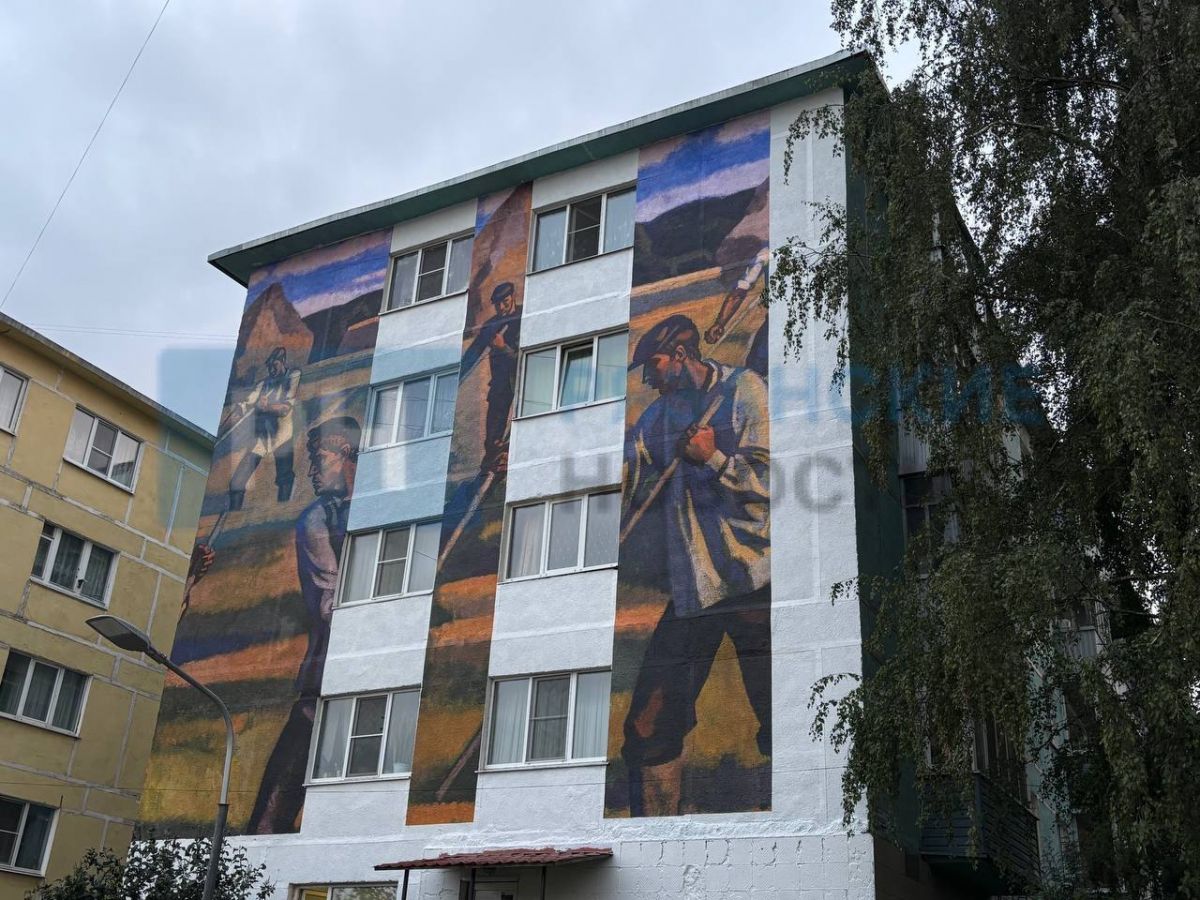 В центре Рязани появился новый мурал