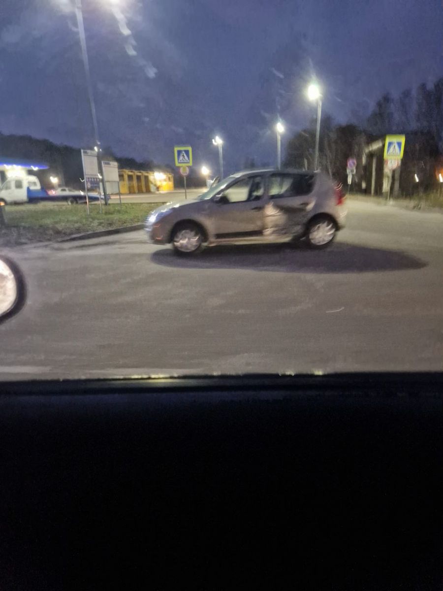 На Южной окружной в Рязани легковушка попала в ДТП