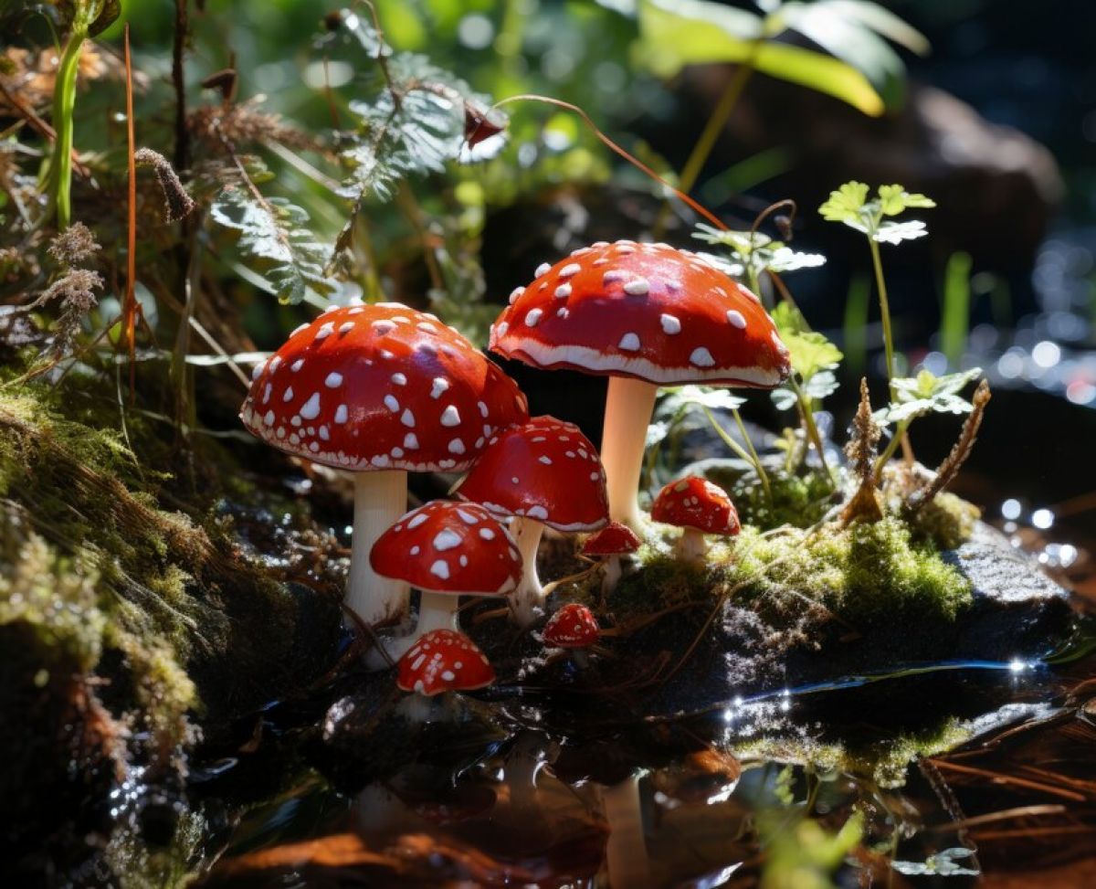 mushrooms-growing-forest_23-2150706597