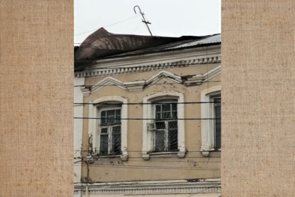 Дом купца Азимова. В Тульской области «сыпется» выявленный объект культурного наследия