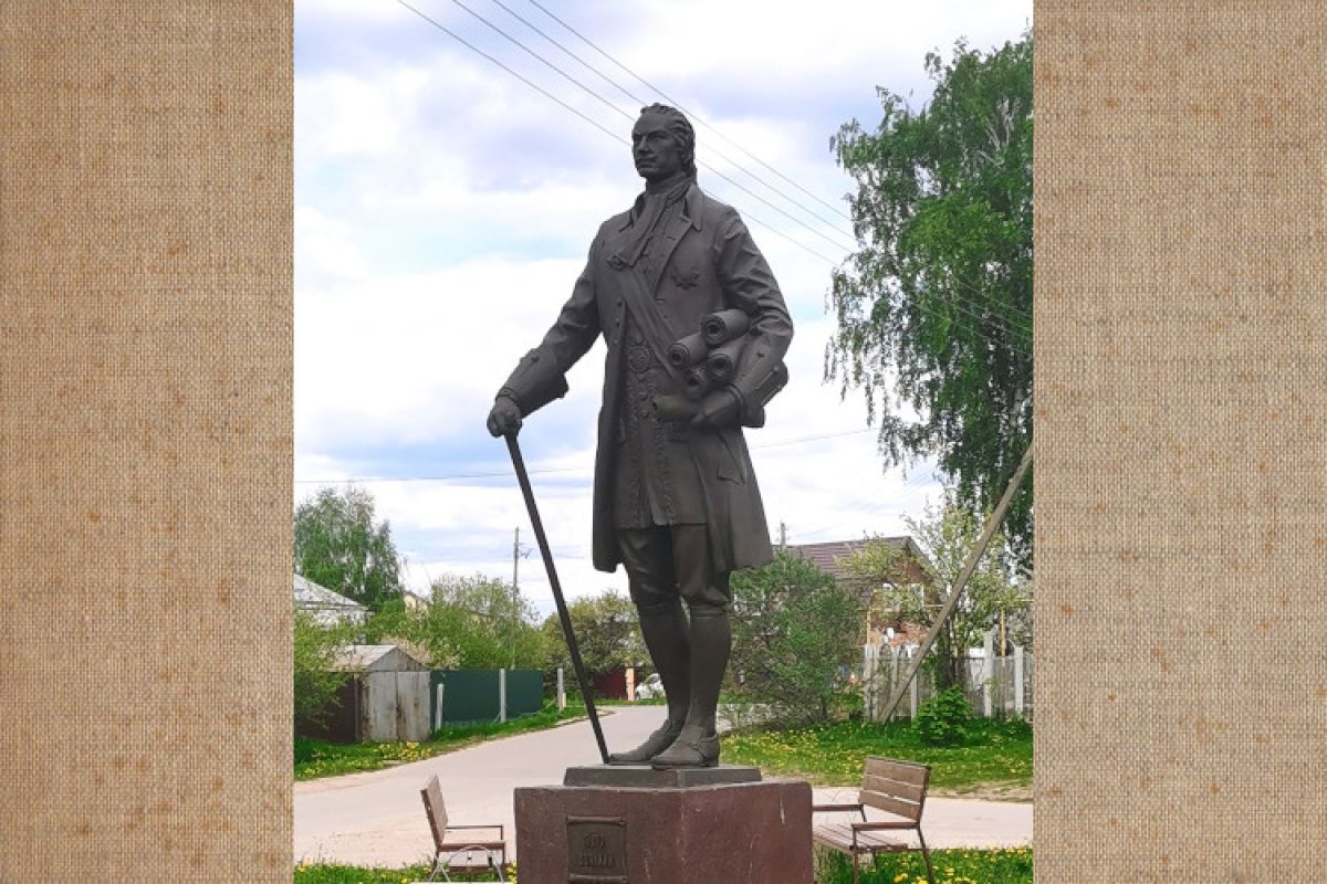 Памятник Петру I в селе Дубровичи