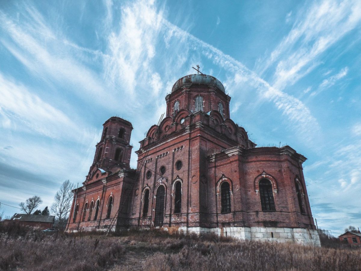 Георгиевская церковь в селе Манаенки