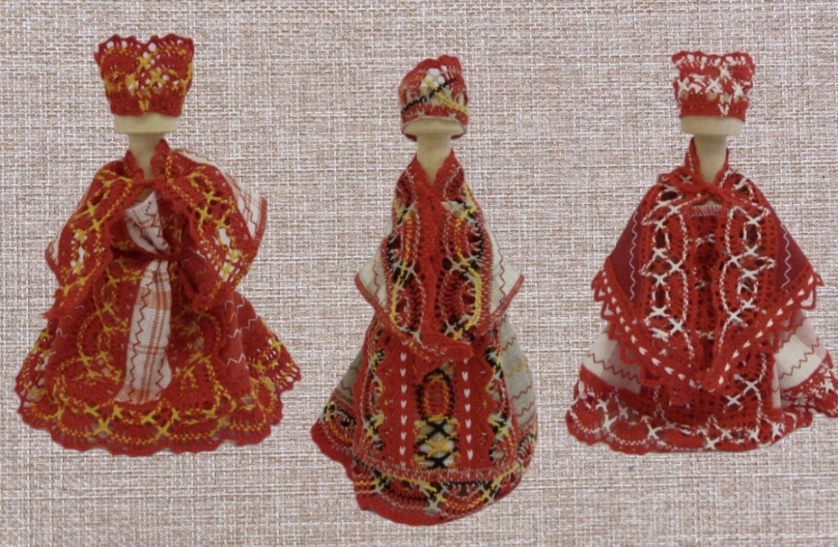 Михайловская кукла-коклюшка