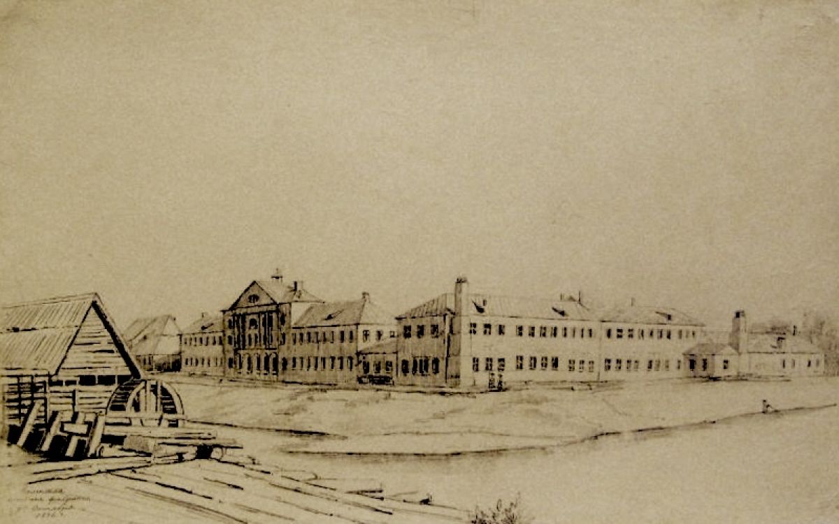 Первая в России игольная фабрика