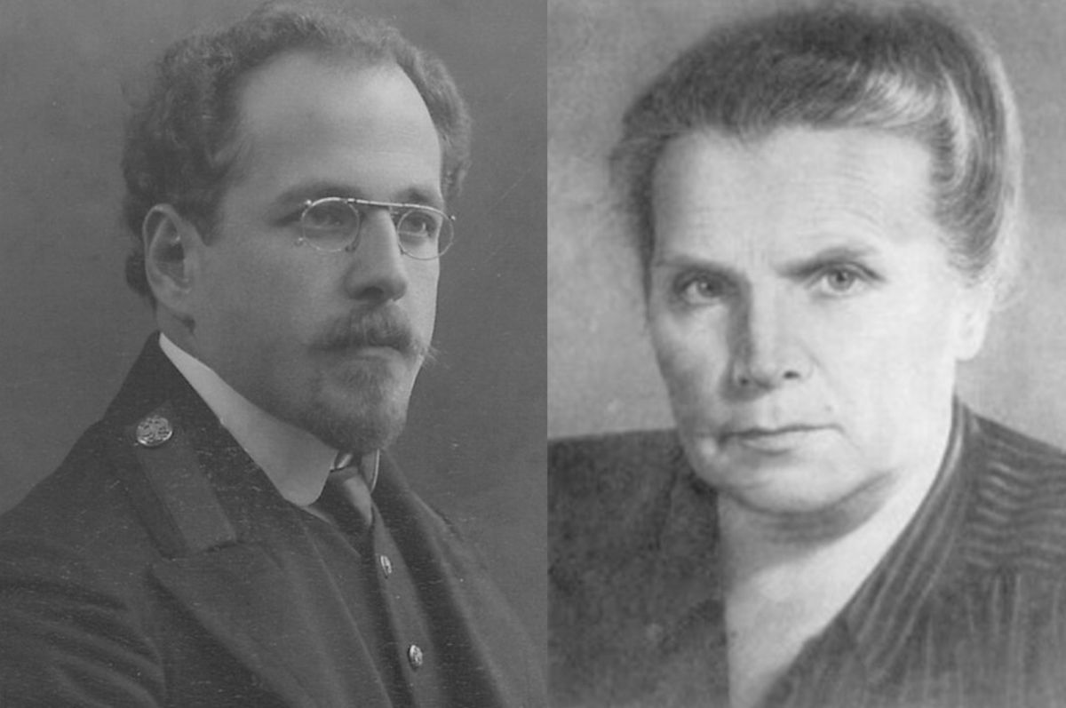 Вера Игнатьевна Мухина и Алексей Андреевич Замков