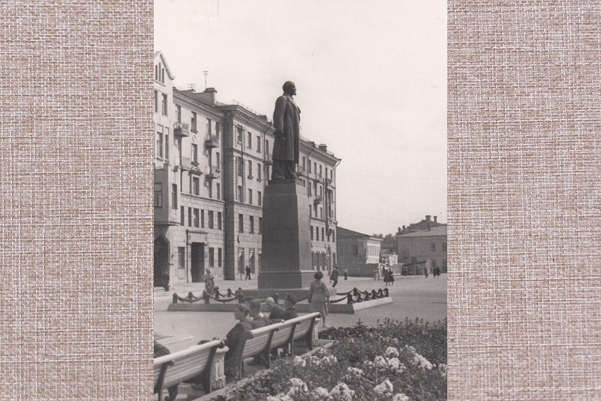Памятник Владимиру Ильичу Ленину в Иванове