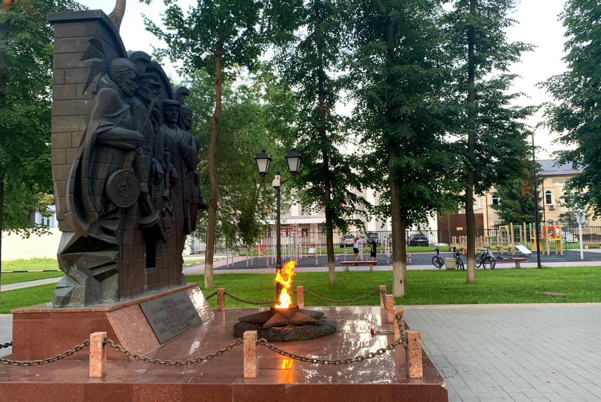 В память о погибших в годы Великой Отечественной войны сотрудниках утльских органов безопасности