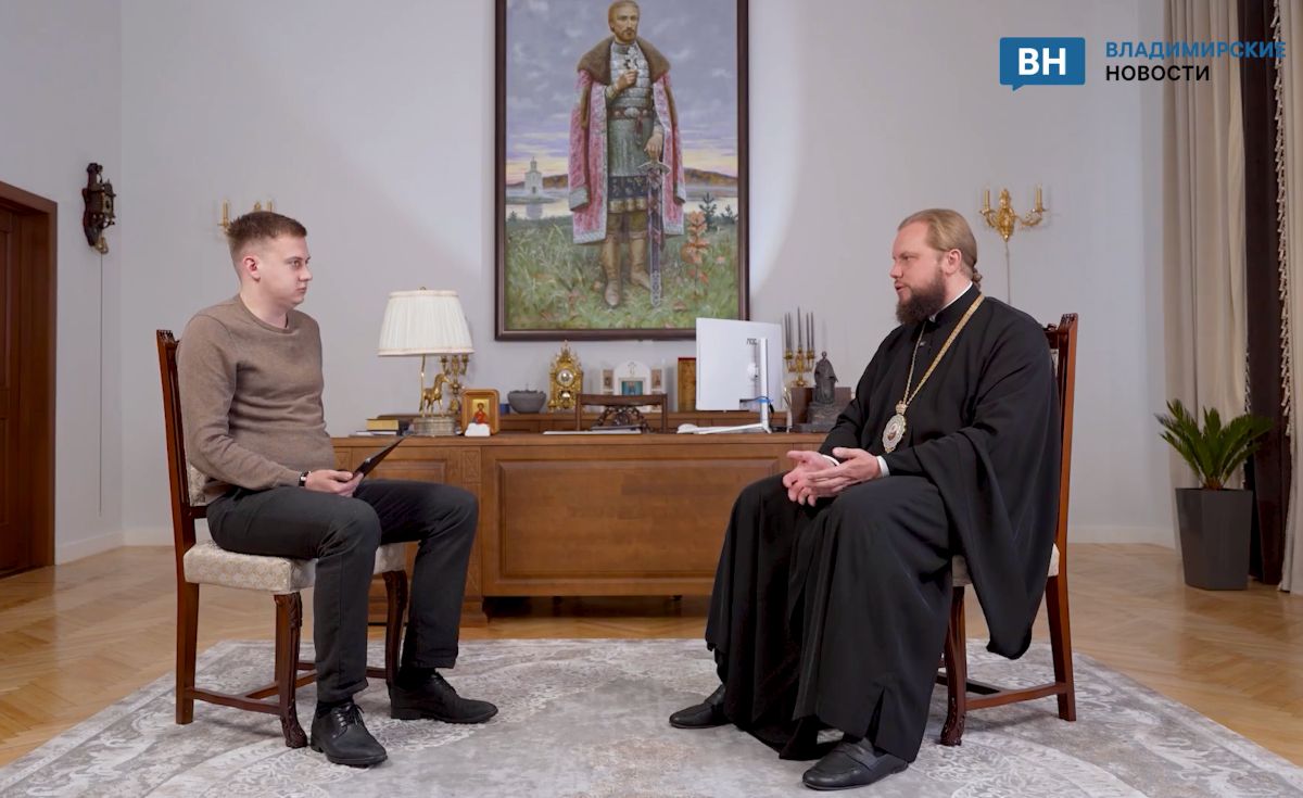 «Эпоха Андрея Боголюбского продолжается»: Митрополит Никандр - о служении, целях епархии и памятнике основателю Владимир
