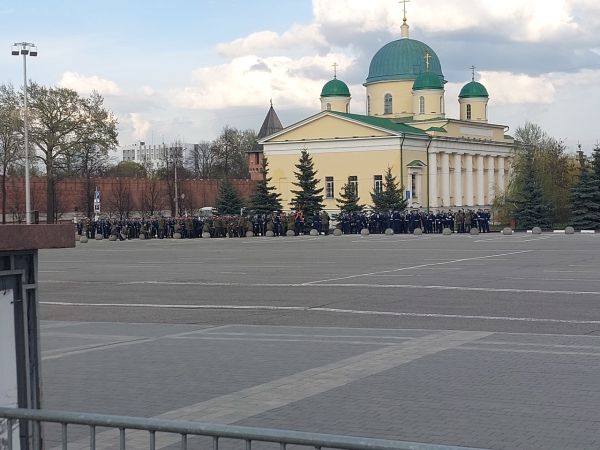 Как проходит репетиция парада
