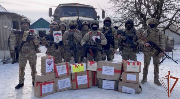 Тульские росгвардейцы в зоне СВО получили письма и рисунки от школьников