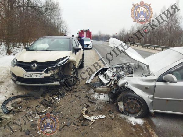 В Дубенском районе водитель Chevrolet выехала на встречку и устроила ДТП