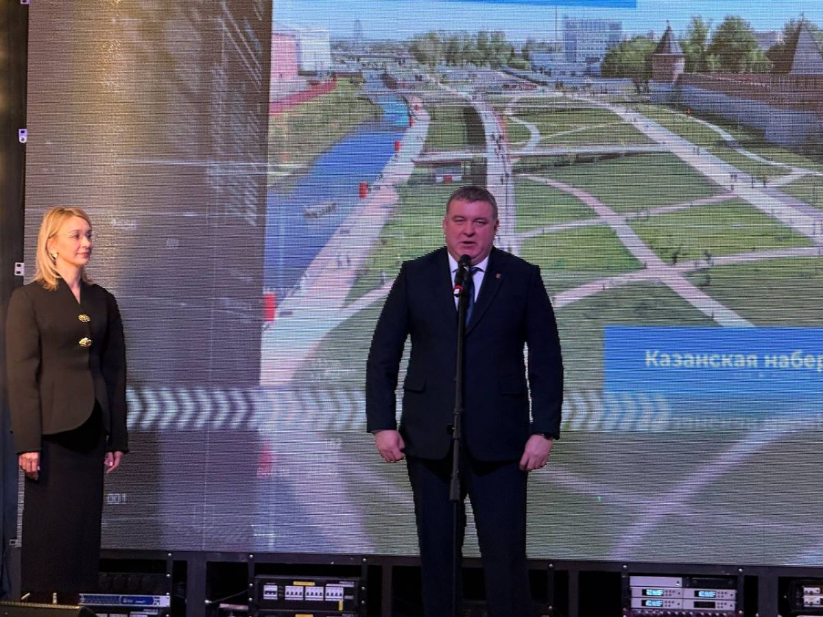 В народном голосовании премии «Тульский бизнес 2025» победила Казанская набережная