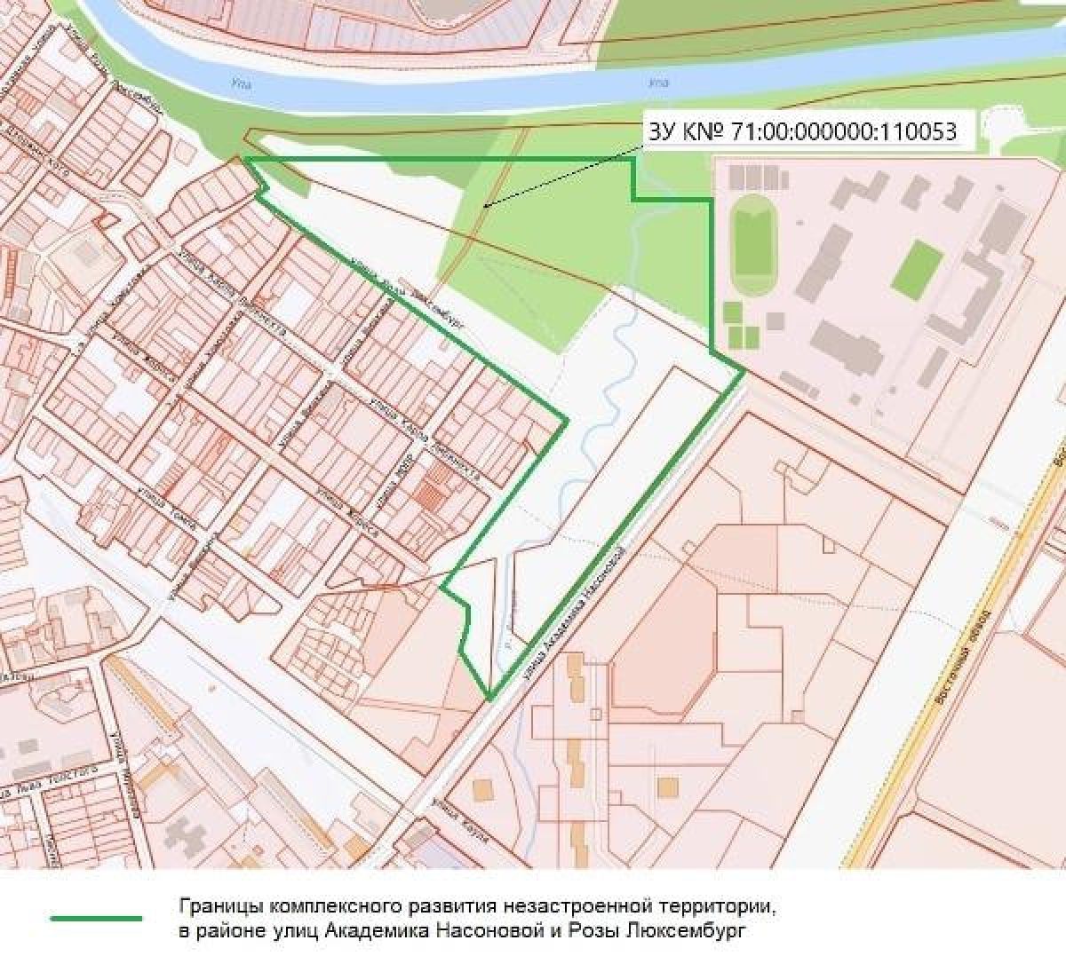 В Туле объявили аукцион на комплексное развитие территории напротив ТРЦ «Макси»