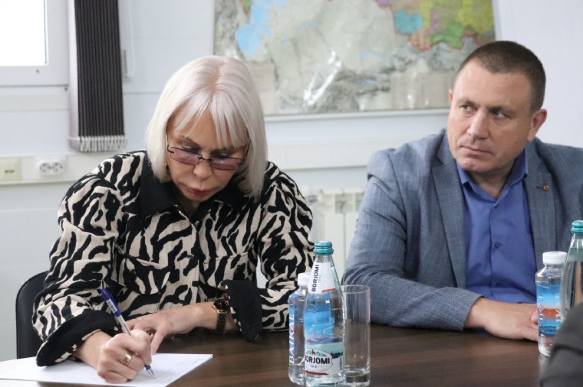 Город Донской с рабочим визитом посетила Надежда Школкина