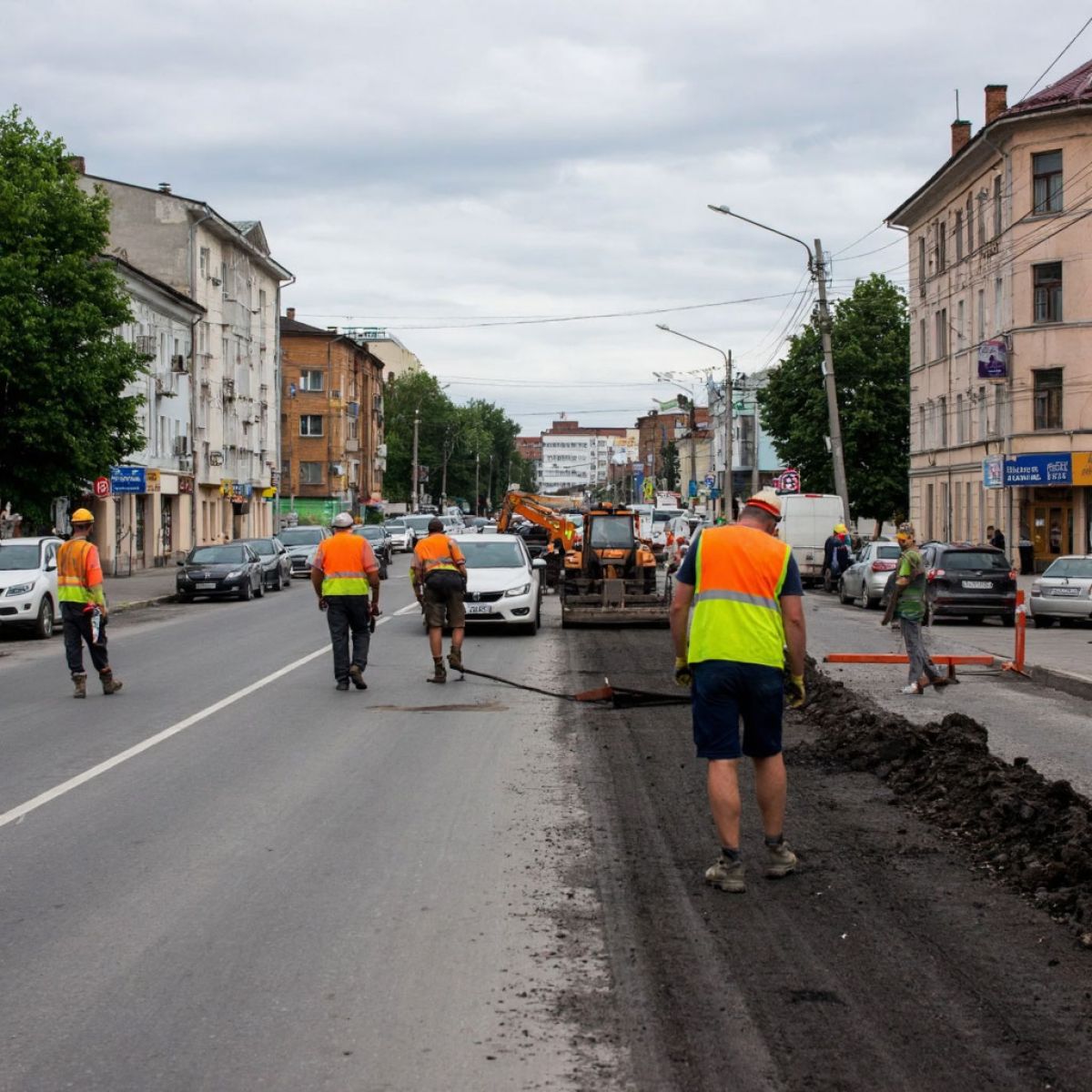 В Туле сделали дороги за несколько дней до объявления победителя тендера?