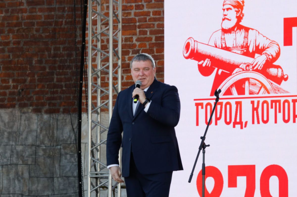 Алексей Эрк и Илья Беспалов поздравили туляков с Днем города