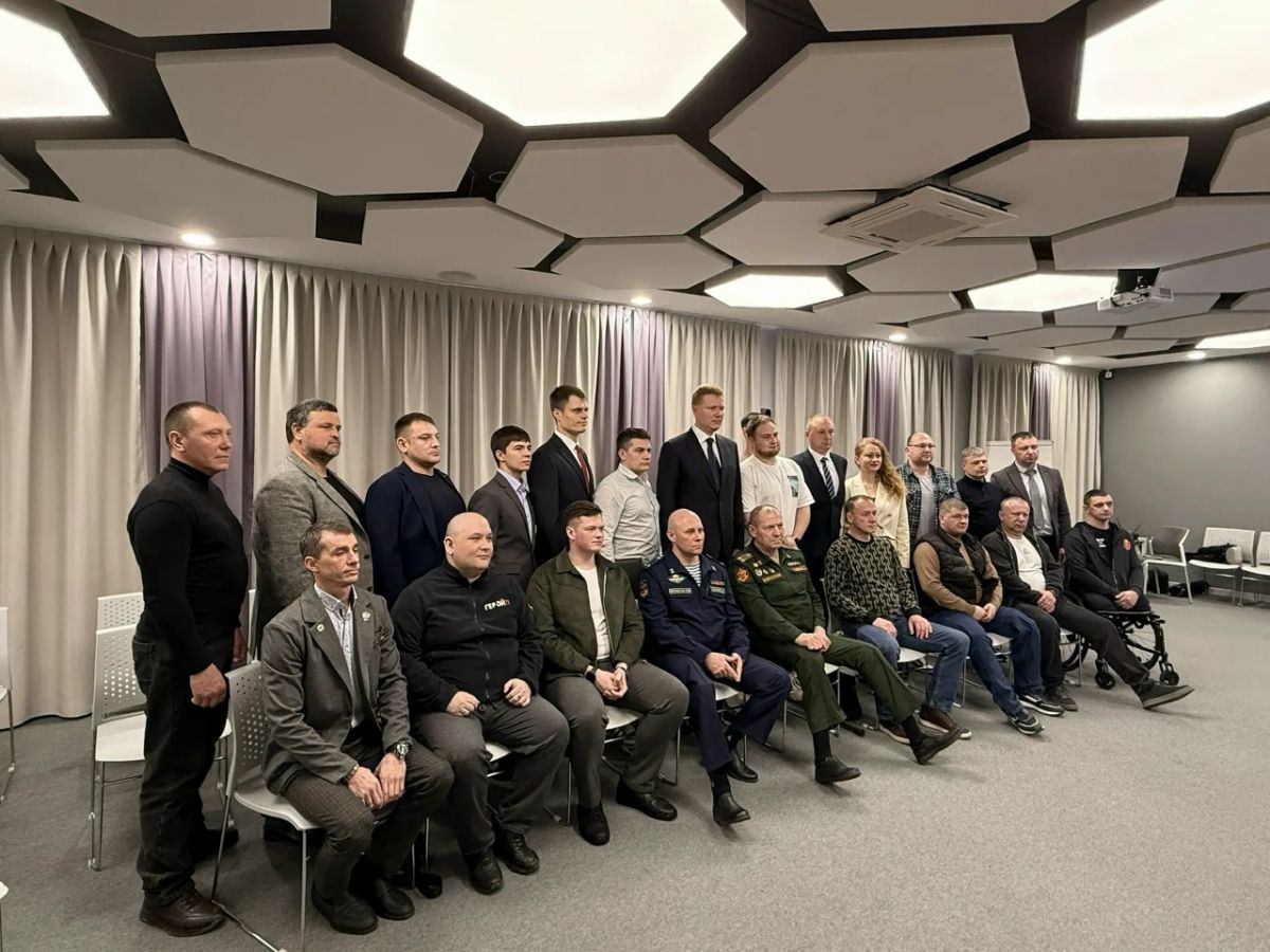 Замминистра спорта России Александр Никитин выступил перед участниками проекта «Герой 71»