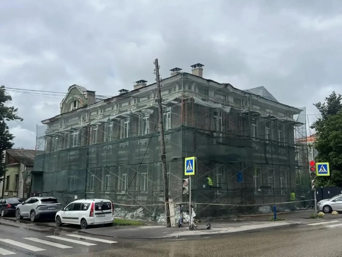 В Туле фасад усадьбы XIX века на Демидовской обновят к концу года