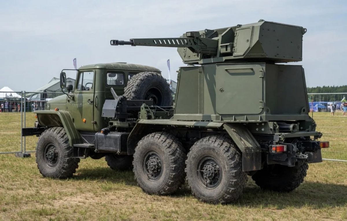 На основе тульской разработки БМ-30-Д «Спица» новый зенитный комплекс «Цитадель» планируют установить на «Урал-4320»