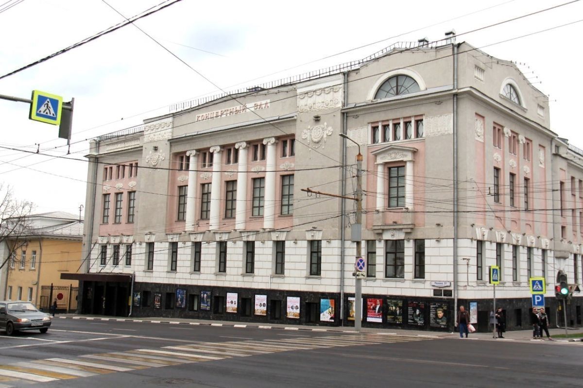 На реставрацию фасада здания филармонии в Туле потратят более 36 млн рублей