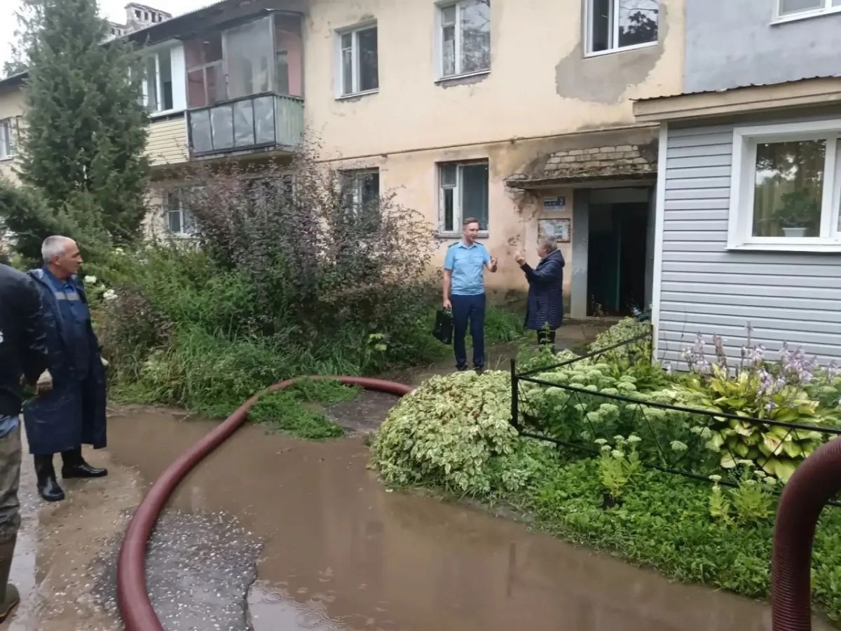 Прокуратура взяла на контроль затопление нескольких улиц в Муроме