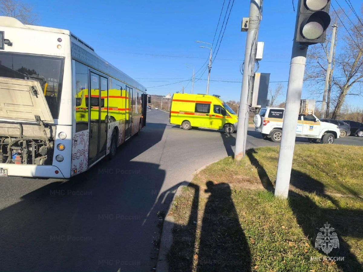 Во Владимире в ДТП с автобусом пострадал ребёнок