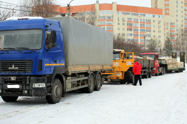 Из Владимира в Курскую область направилась автоколонна с гуманитарным грузом