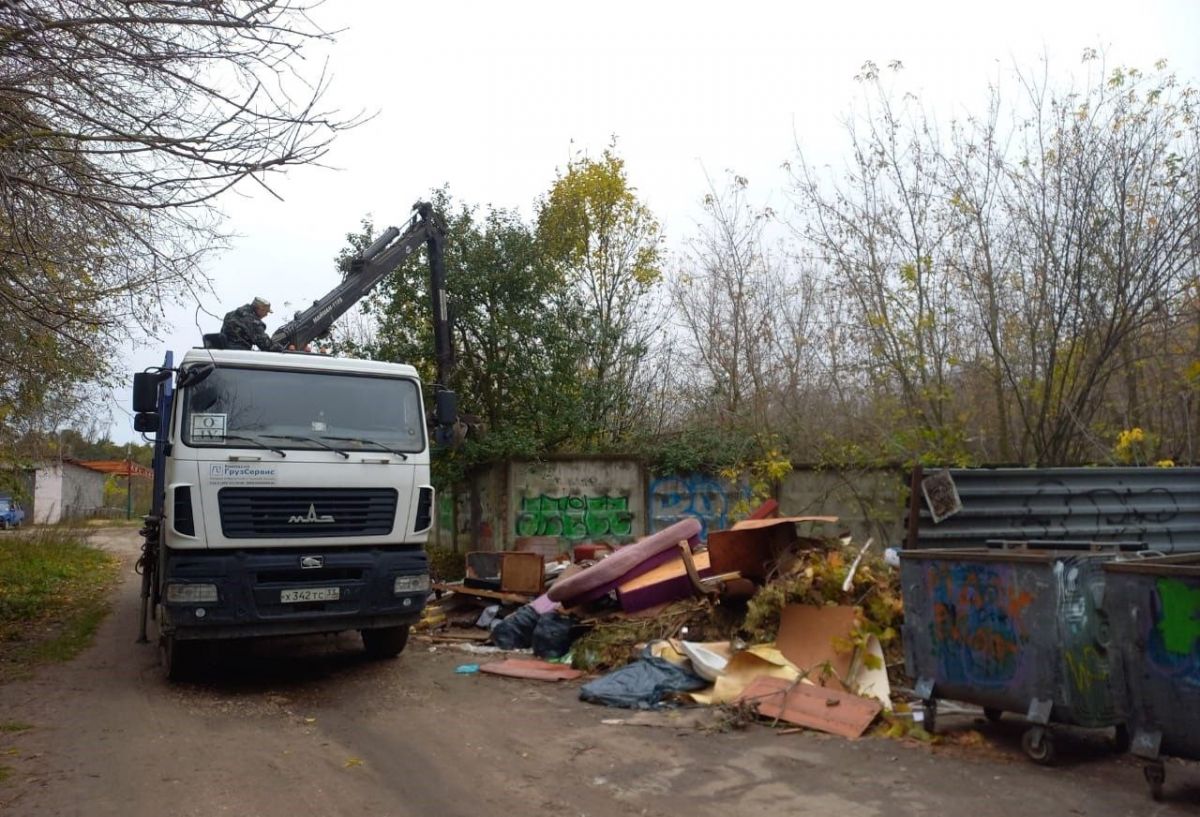 Во Владимирской области ликвидировали несанкционированные свалки