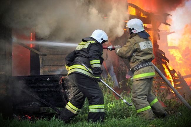 В Воронеже в сгоревшем доме обнаружили тело