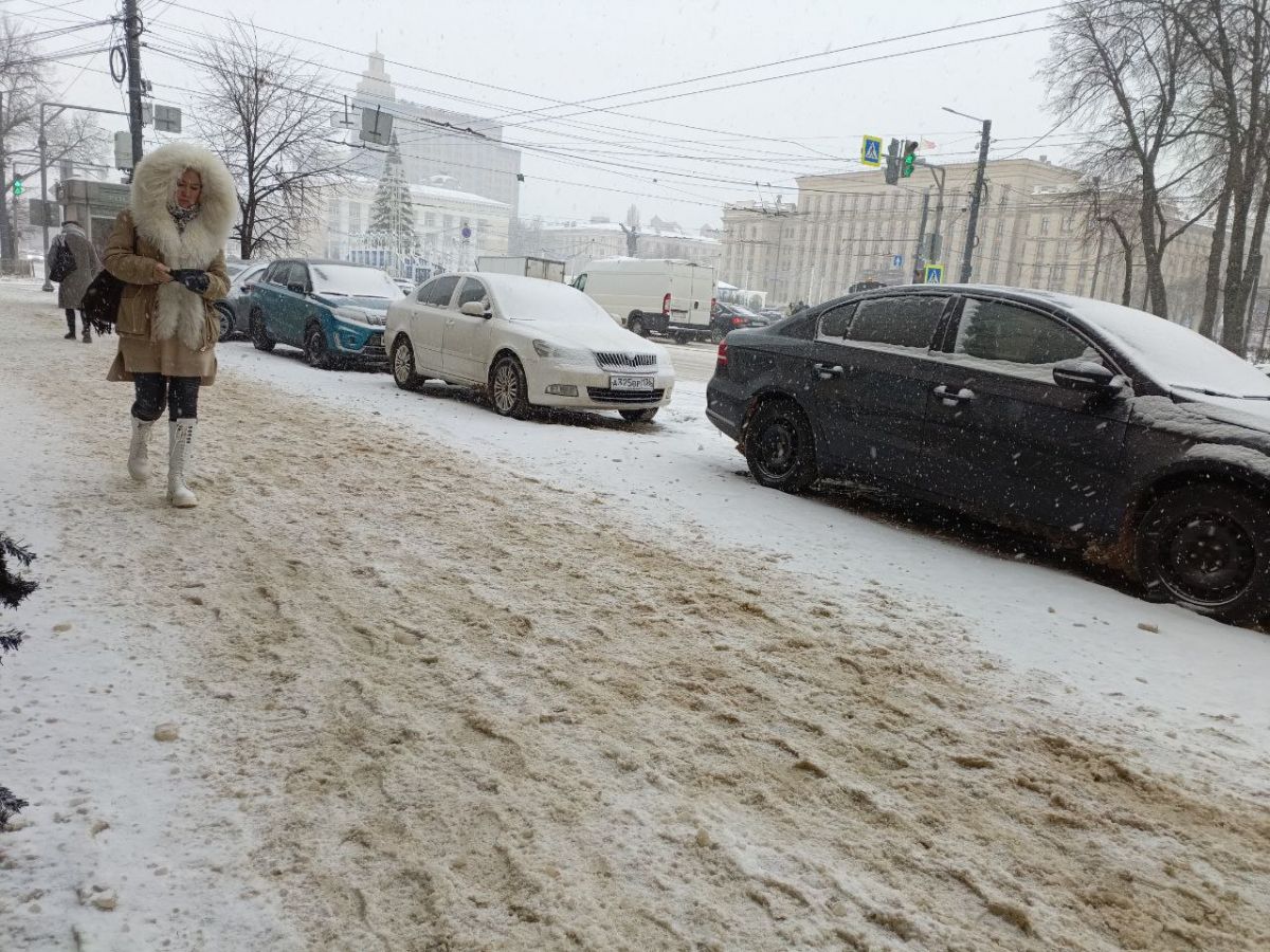 Воронежцам рассказали, как избежать падений в гололёд