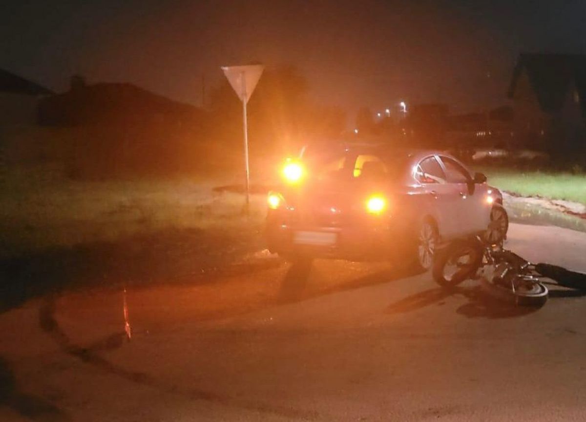 14-летний велосипедист оказался под колесами автомобиля в Новой Усмани