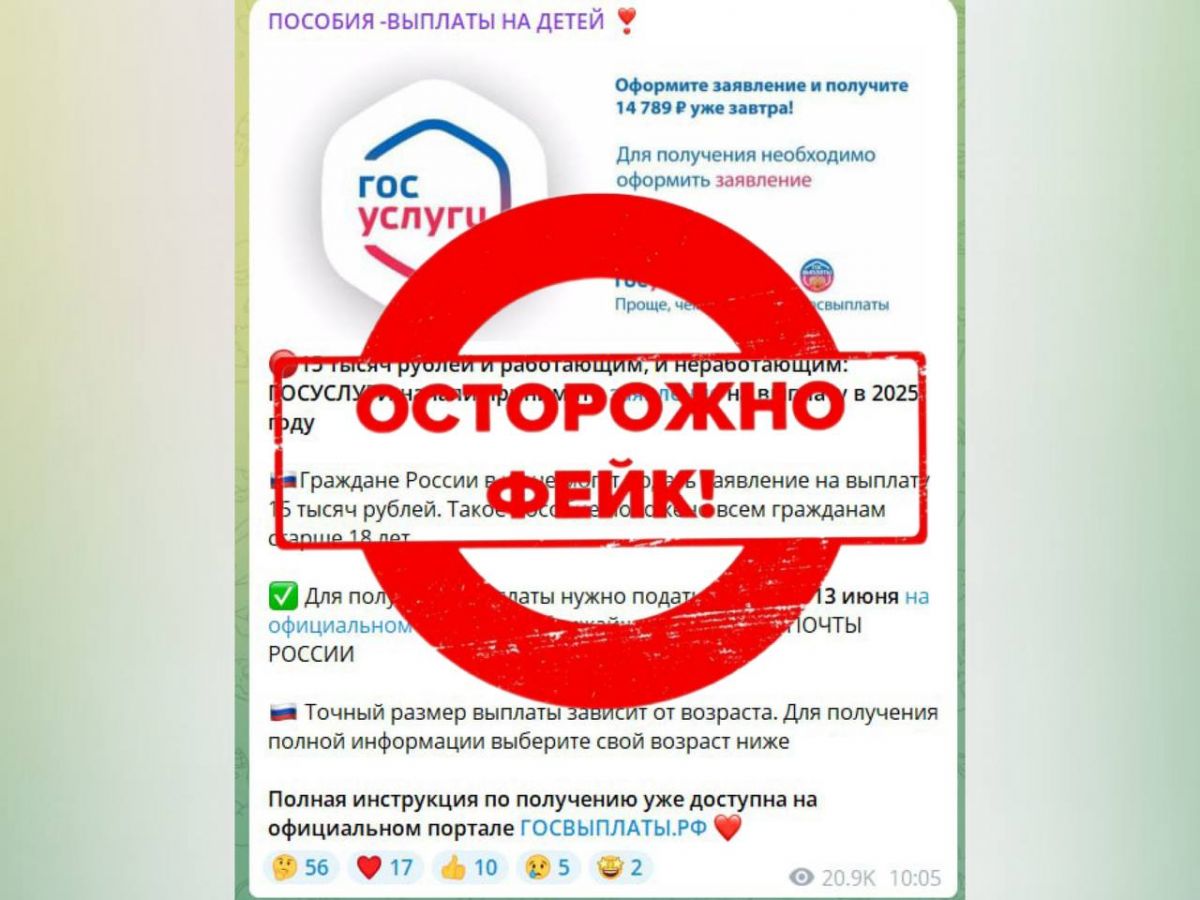 Мошенники обещают воронежцам «выплаты» ко Дню России