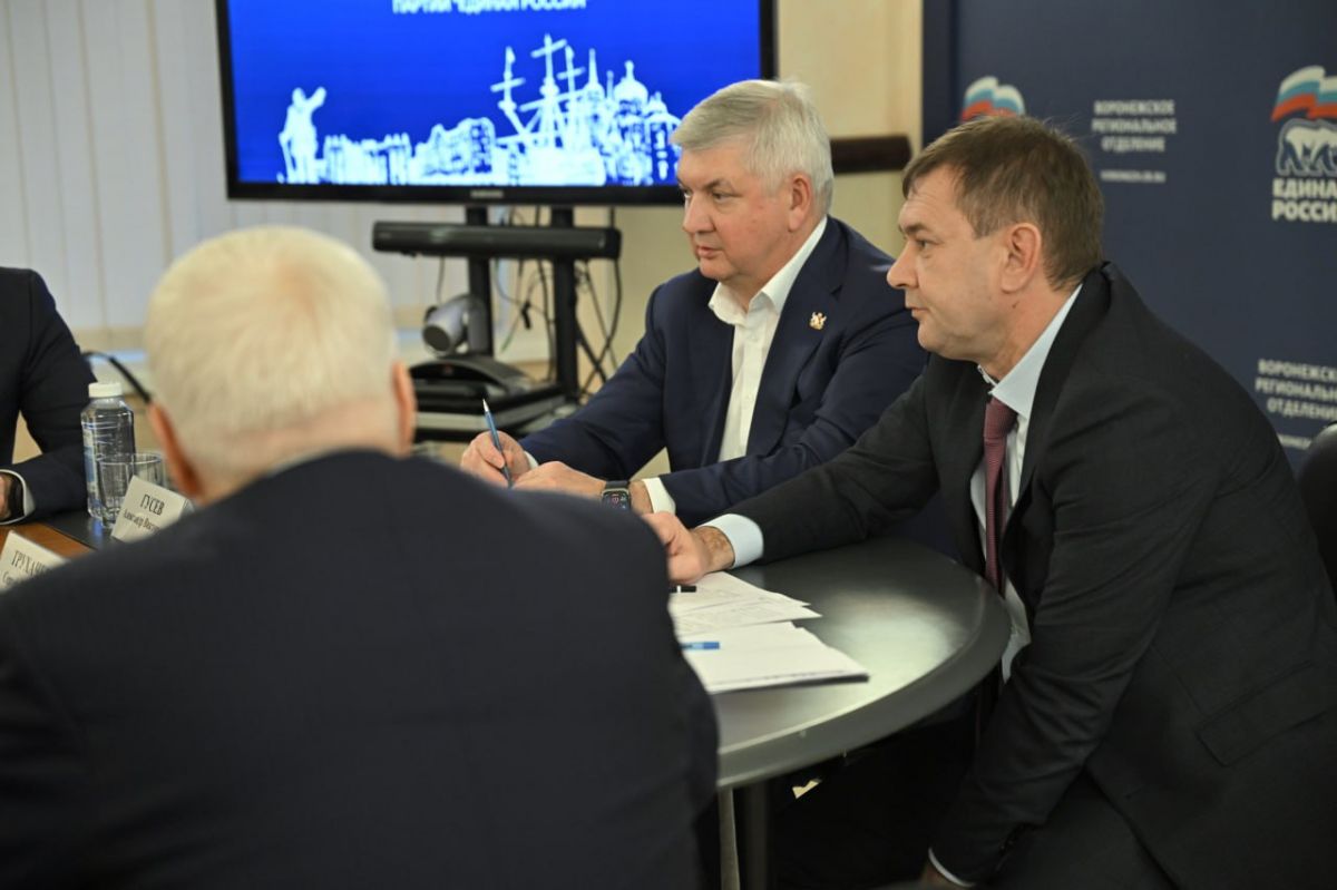 Владимир Нетесов покидает кресло секретаря воронежского отделения «Единой России»