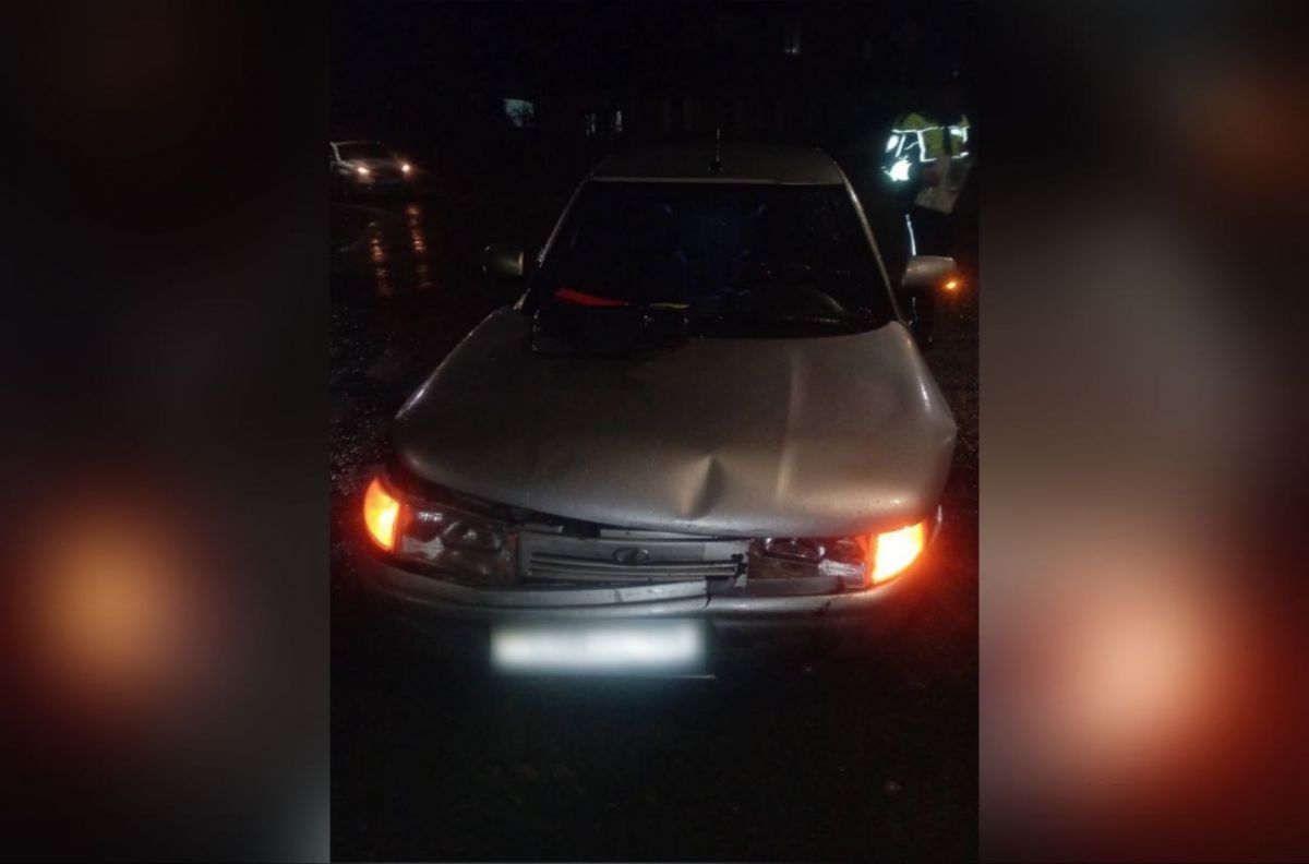 В Борисоглебске пассажирка попала в больницу после столкновения иномарки и «ВАЗа»