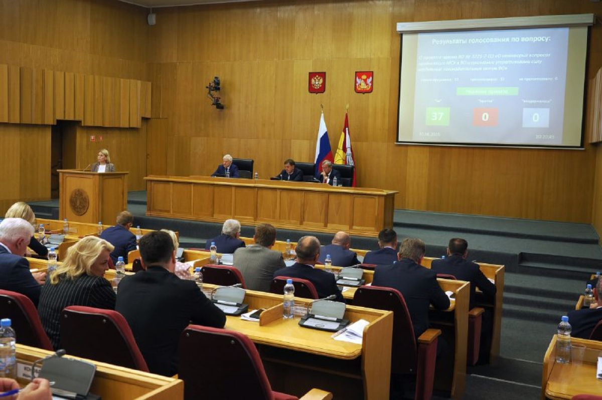 Двухуровневая система местного самоуправления сохранится в Воронежской области, решили в облдуме