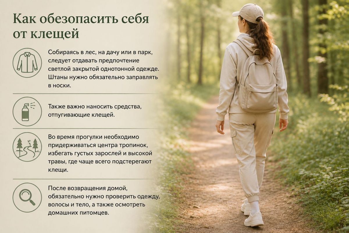 В Ивановской области ожидается второй пик активности клещей
