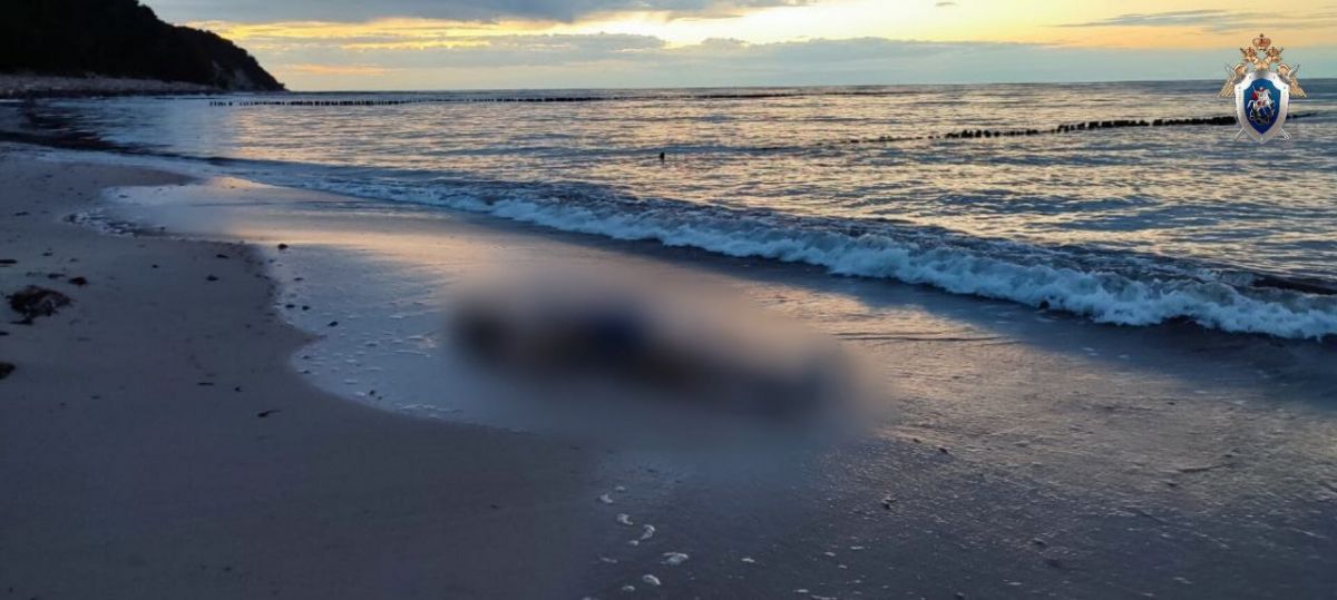 В курортном Светлогорске на берегу Балтийского моря нашли труп 81-летнего воронежца